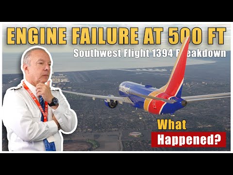 Engine Failure Over Burbank | How Pilots Saved Southwest 1394