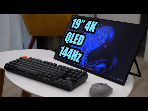 Is This Even Portable Monitor? | UPERFECT Apex 19 (4K 144Hz QLED Review)