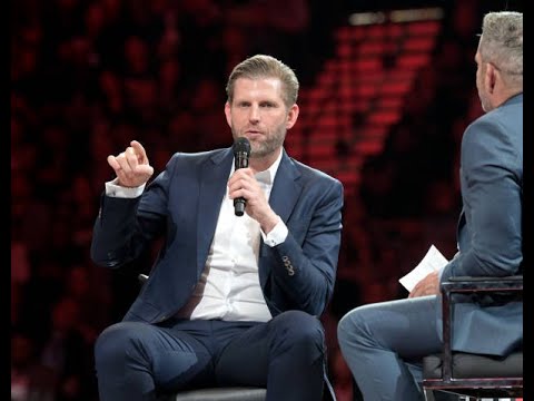 Eric Trump on the Family Launching a Bitcoin Mining Venture With Hut 8