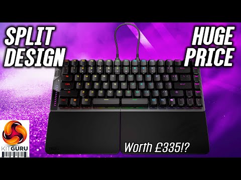 ASUS ROG Falcata Review – Is This £335 Split Keyboard Worth It?