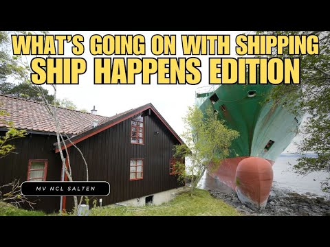 Ship Happens | Containership Almost Hits a House | Ship Launch | River Pilots | Ship Adrift