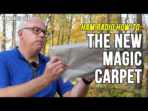 This is like MAGIC: Faraday cloth antenna ground network