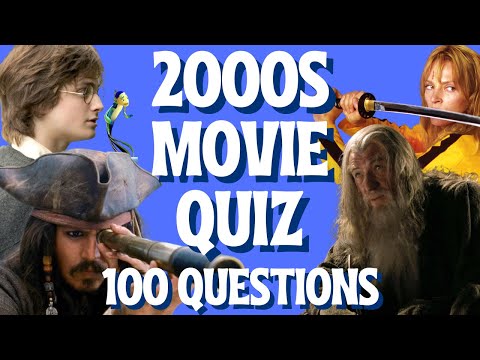Guess the 2000s Movie Picture Quiz | Test Your 00s Film Knowledge (100 Questions)