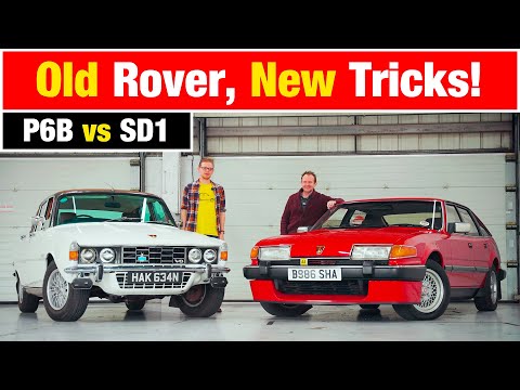 Rover P6 vs Rover SD1 V8 - Old Rover CAN Learn New Tricks!