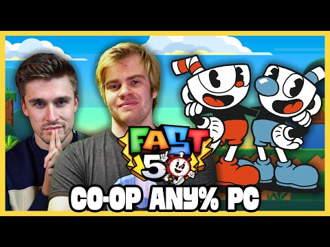 Ludwig gets carried by EazySpeezy in Cuphead | Fast50