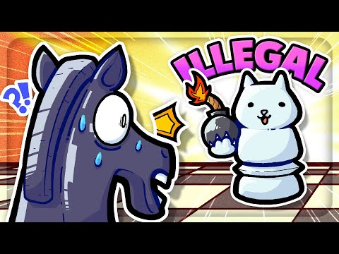 Using ILLEGAL Chess Pieces to WIN