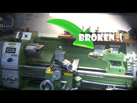 My lathe tailstock has broken - can we fix it?