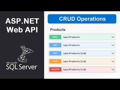 CRUD Operations using ASP NET Web API and SQL Server | Database Connection Using ODBC