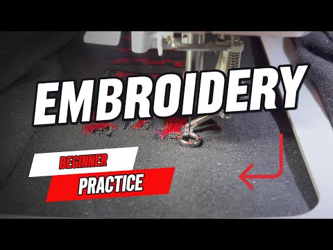 Beginning Of My Embroidery Journey!