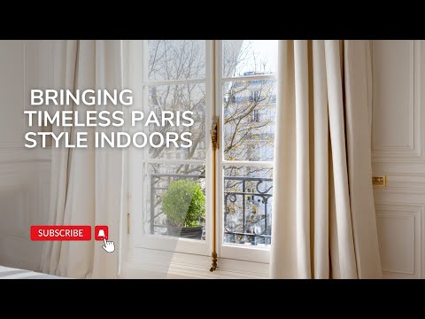 Small Home, Big Elegance: Bringing Timeless Paris Style Indoors