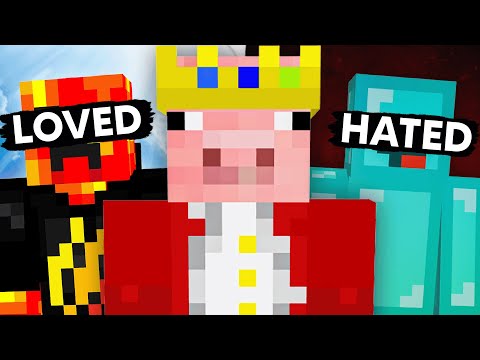 Most Loved VS Most Hated Minecraft YouTubers