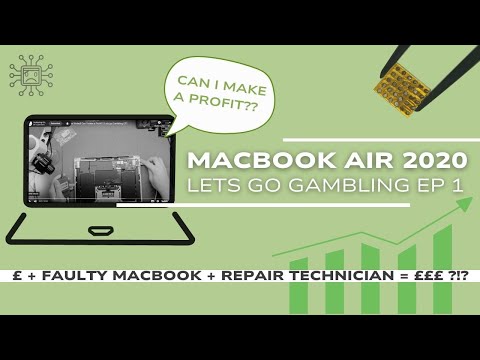 I Bought this Faulty Macbook Air from Vinted! Can i make a Profit? | Lets go Gambling EP1