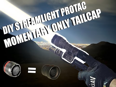 Streamlight Protac Momentary Only Tailcap Mod + Alternatives