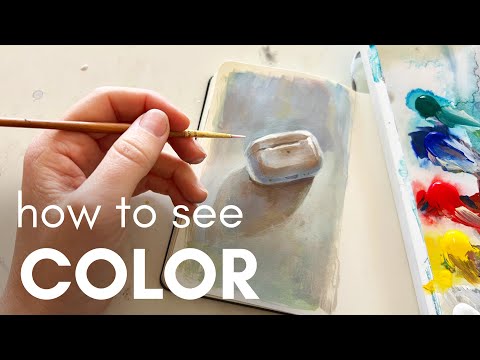 How to see color: A painting exercise for artists