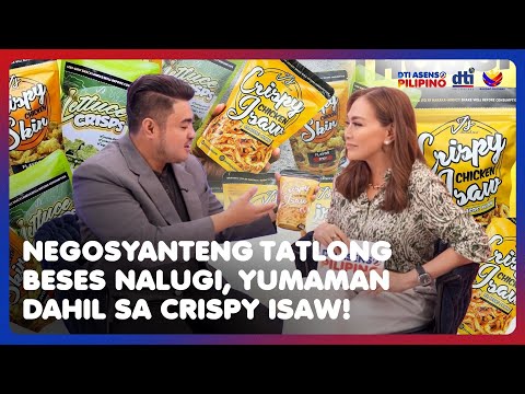 Negosyanteng Tatlong Beses Nalugi, Yumaman Dahil sa Crispy Isaw! | DTI: ASENSO PILIPINO