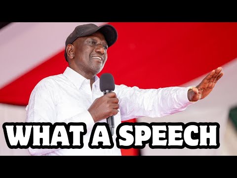 THIS MAN! Listen to President Ruto's full speech as he convinces Gideon Moi & KANU to join govt