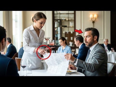 Waitress Corrects the Billionaire’s “Math Mistake” — Minutes Later, She’s Sitting in His Office