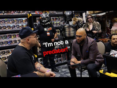 Predator Helps us Catch a Predator at an Anime Con!