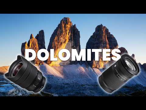 Only Two Lenses for ONE EPIC Photography Adventure to the Dolomites!