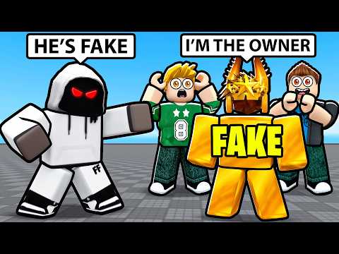 I Found A FAKE OWNER SCAMMING, So I EXPOSED Him.. (Roblox Blade Ball)