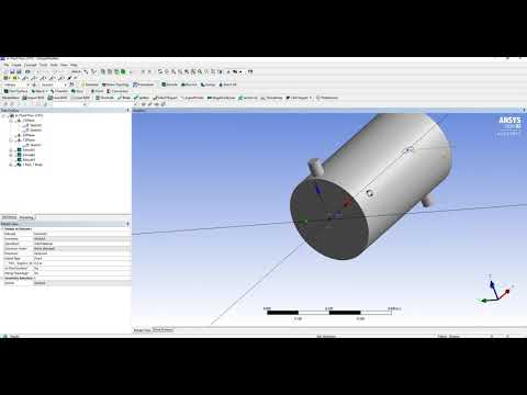 Shell and Tube Heat Exchanger Simulation Ansys CFX Workbench