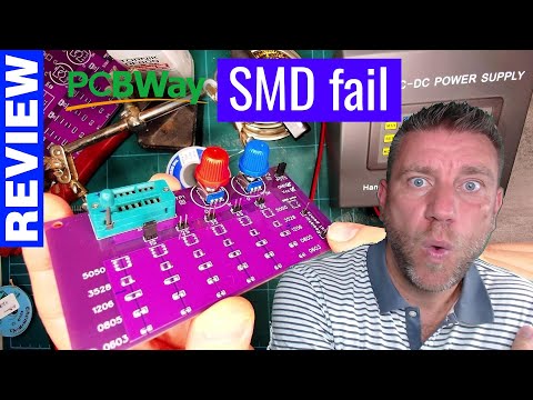 SMDs don't agree with me: pcb that did not work