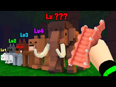 I Tamed The STRONGEST Animals In 99 Nights In The Forest!