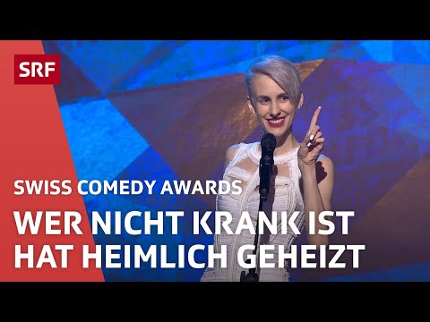 Lisa Eckhart: Anyone who isn't sick has secretly turned on the heat | Swiss Comedy Awards | SRF