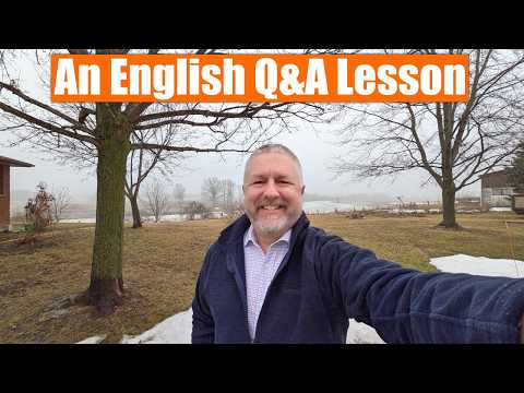 A Live English Question and Answer Lesson! Come And Join!