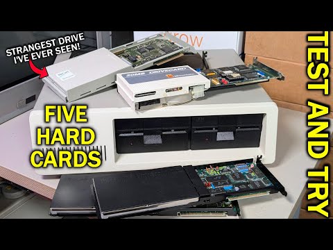 Test and try: Five (probably broken) hard cards #autopsy