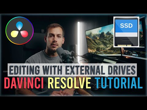 How to Use External Hard Drives/SSD's for Editing in Davinci Resolve