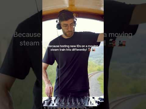 Testing IDs on a moving steam train!