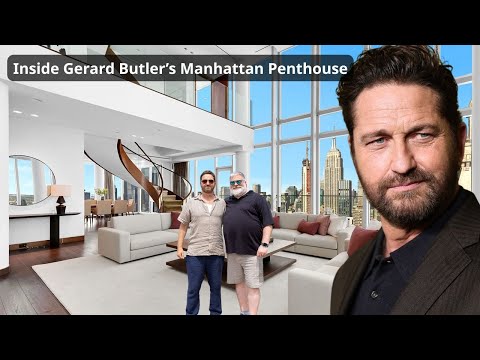 Inside Gerard Butler’s Manhattan Penthouse – A Solitary Life of Art, Romance, and Secrets