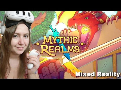 Mythic Realms - Die Gegner kommen zu mir nach Hause | Mixed Reality
