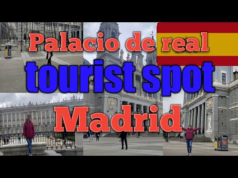 Tourist spot sa madrid spain|palacio de real♥♥♥