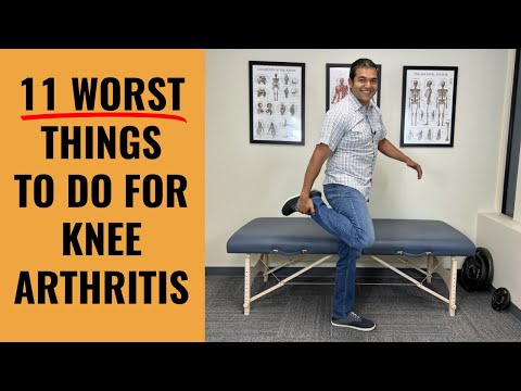 The 11 Worst Activities That Make Knee Arthritis More Painful