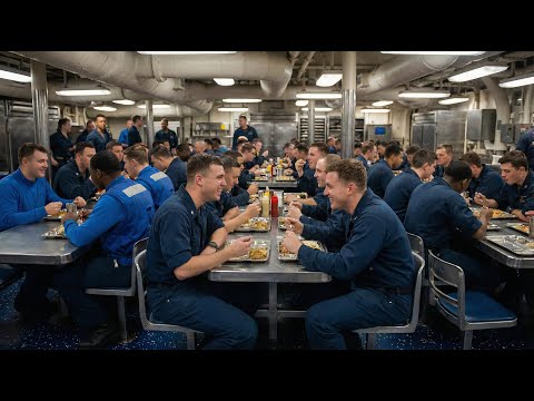 How Aircraft Carrier Sailors Eat, Sleep & Survive for 3 Months at Sea