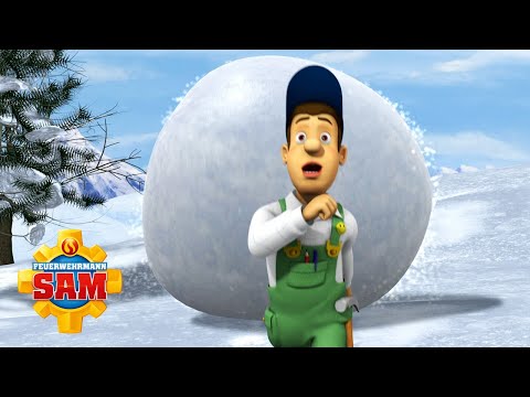 Der riesige Schneeball | Feuerwehrmann Sam | Ultimative Schneerettung | Cartoons
