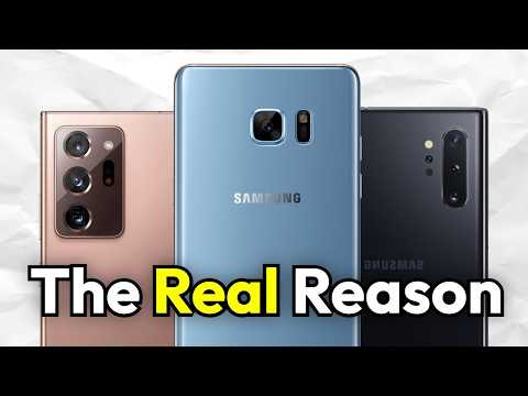 The REAL Reason Samsung Killed the Galaxy Note
