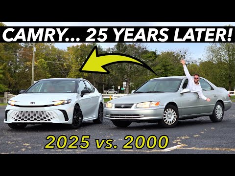 2000 Toyota Camry vs. 2025 Camry: Here’s What’s Better, Worse & Will Never Change! (25 Years Later)