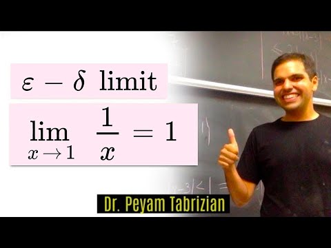Epsilon delta limit (Example 7): 1/x