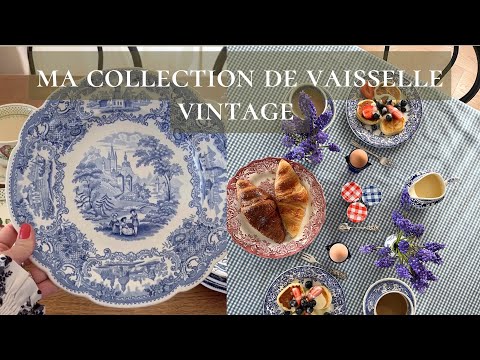 My Collection of Vintage Crockery/My Finds at flea markets, Emmaüs and Vinted