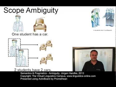 SEM131 - Ambiguity