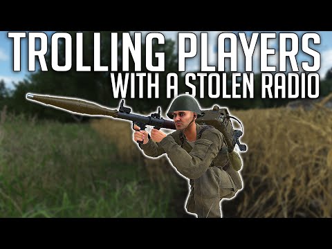 Trolling Players With A Stolen Radio! | ARMA Reforger