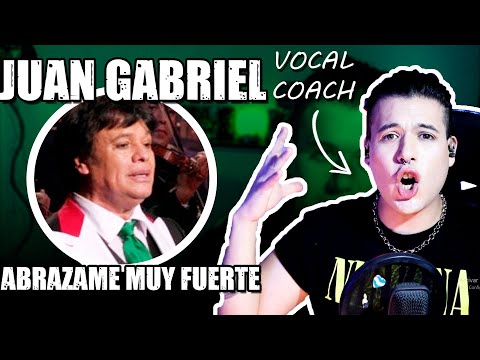 JUAN GABRIEL "HUG ME VERY STRONG" | Vocal Coach ARGENTINE | Reaction and Analysis | Emma Arias