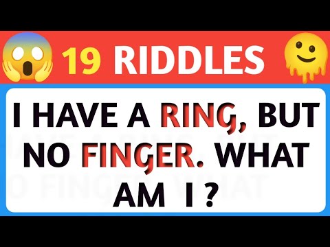Top 19 Fun Brain Riddles With Answers l Only Genius Can Solve These 19 Riddles l Riddles with Answer