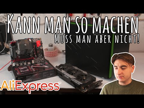 Ich baute einen Gaming PC mit AliExpress China Mainboard...