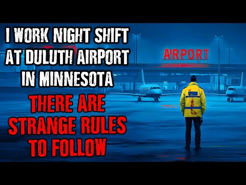 I Work Night Shift at Duluth Airport in Minnesota...There are STRANGE RULES to Follow!