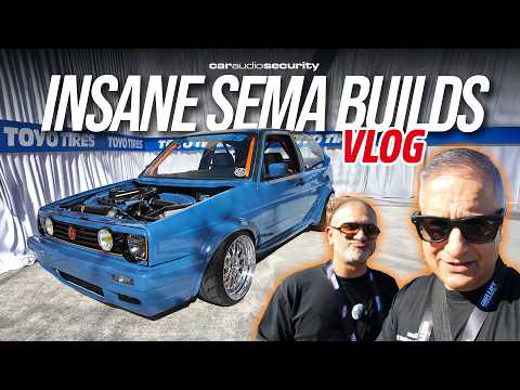 SEMA 2025 Walkaround Vlog | Raj & Parm Explore the Craziest Builds in Vegas | Car Audio & Security