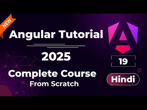 Angular complete tutorial in Hindi 2025 | Angular Full Course Hindi 🎯